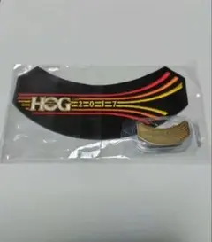 【非売品】２０１７　ハーレーダビッドソン　HOG　ワッペン・ ピンバッジ セット