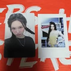 2枚 babymonster 特典 チキータ トレカ プロマイド ベビモン 韓国