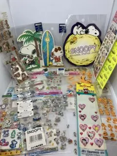 平成レトロ 30枚以上 スヌーピー シール ステッカーセット ユニバーサル