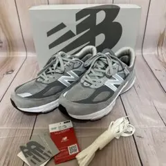 26.5cm 4E 幅広 New Balance 990 v6 グレー