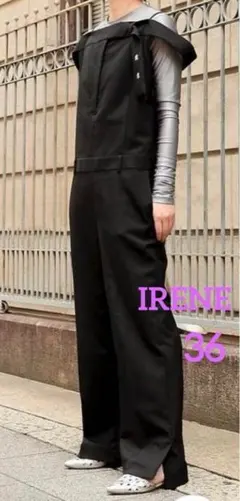 【新品同様】IRENE アイレネ　ジャンプスーツ　サロペット　オールインワン 2025年最新】IRENE サロペット・オーバーオール・オールインワン
