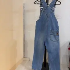 デニムブルー オーバーオール 100cm