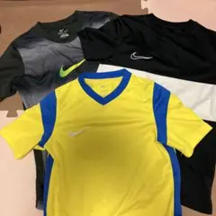 Nike DRI-FIT 半袖Tシャツ M 黒/グレー3枚セット