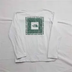 ザ・ノース・フェイス ロングスリーブTシャツ ホワイト系 140 キッズ