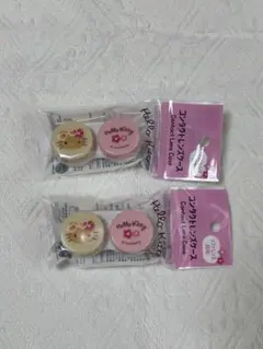 日焼け　キティーちゃん　コンタクトケース 2個セット