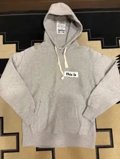 This is The Hoody グレー　パーカー