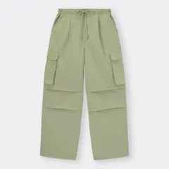 GU カーゴパンツ 緑