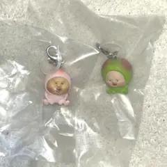 こびとづかん　めじるしアクセサリー　カクレモモジリ　スモモノウチ　2点セット