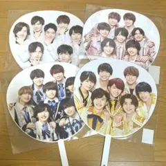 なにわ男子 集合うちわ 4点セット