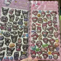 クロミ・マイメロディ 3Dシールセット