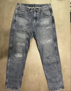 BEAMS メンズ ストレートデニム ダメージ加工のサムネイル