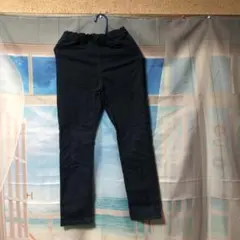 GU ネイビー スリムフィット 長ズボン