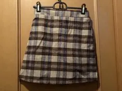 WC WEGO チェック ミニスカート