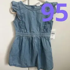 【新品】baby GAP ノースリーブワンピース 2歳　95cm