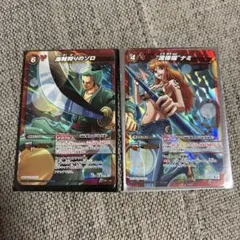 ミラクルバトルカードダス ワンピース ゾロ ナミ シャンクス 3枚セット 非売品 ミラクルバトルカードダス ワンピース ゾロ ナミ シャンクス 3枚セット
