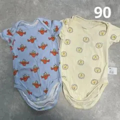 UNIQLO BABY 半袖ボディスーツ 2点