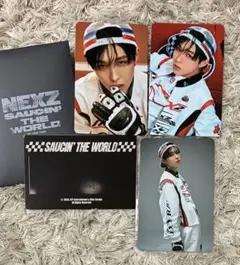 NEXZ アジツ SAUCIN THE WORLD ランダムトレカ ヒュイ 4枚