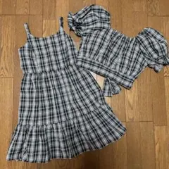 Love toxic セットアップワンピース140