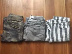 ジーンズ３本(ZARAなど)