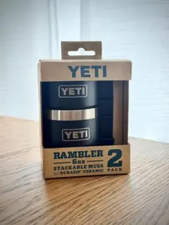 YETI RAMBLER 6oz スタッカブルマグ 2個セット ブラックのサムネイル