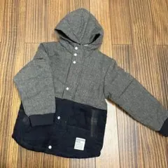 新品未使用　中綿　ジャケット　グレー　120 サイズ