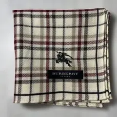 【新品】BURBERRY ハンカチ　スカーフ　チェック柄　茶色等