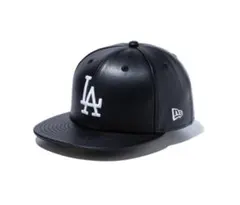 New Era Apple leatherレザーキャップ 71/2大谷ドジャース