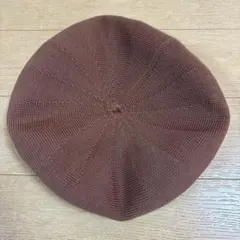 最安【ベレー帽】ブラウン 夏用