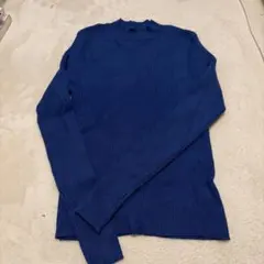 SHEIN Dazy リブニット ブルー Mサイズ