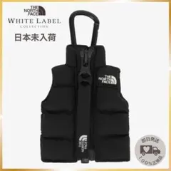 再入荷韓国限定 ノースフェイス ヌプシベスト ダウンベスト キーリング カラビナ