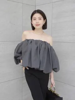 anuans♡ 【ZOZO限定カラー】ボリュームバルーンブラウス - メルカリ