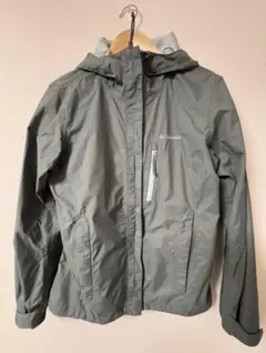 Columbia コロンビア　フード付きジャケットＬ　カーキ　ウィンドブレーカー