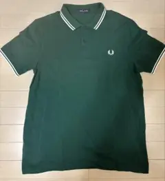 フレッドペリー ダークグリーン ポロシャツ