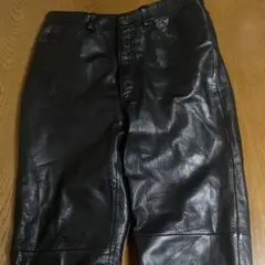 COGGIOLA レザーパンツ 羊革 サイズ76