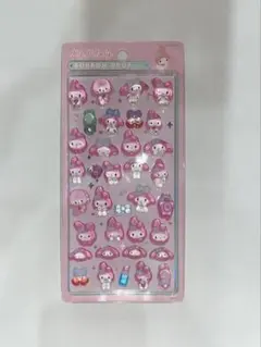 マイメロディ ボンボンドロップ風立体シール