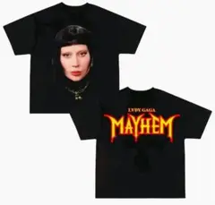 【新品未開封】LADY GAGA レディー ガガ 両面プリント Ｔシャツ Ｌ