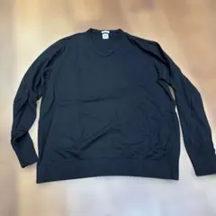 GAP ブラック Vネックニット 2点セット XL