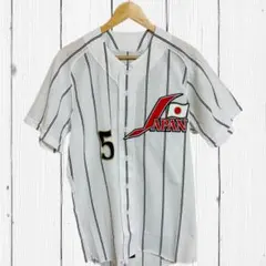 野球 日本代表 侍ジャパン レプリカユニフォーム 背番号5 ミズノ製 当時物のサムネイル
