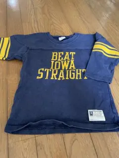 Champion ランニングチャンピオン　Tシャツ サイズ120 七分袖　紺色