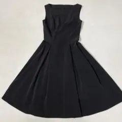 FOXEY NEW YORK ストレッチ タフタ フレアワンピース