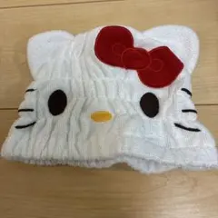 ハローキティーヘアキャップ　猫耳　吸水速乾
