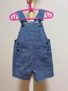 【美品】プチバトー　オーバーオール サロペット　67cm/6m