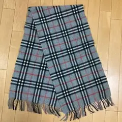 BURBERRY バーバリー マフラー ピュアカシミヤ100% ノバチェック
