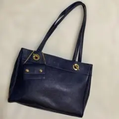 HAMANOネイビー トートバッグ ハンドバッグ おきくさん専用 HAMANOネイビー トートバッグ ハンドバッグ おきくさん専用 - メルカリ