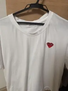 PLAY COMME des GARCONS ハートロゴ Tシャツ ホワイト M
