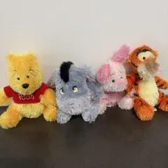 くまのプーさん ぬいぐるみ 4体セット