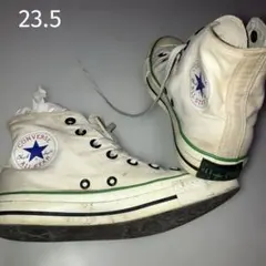 コンバース　ハイカット　オールスター　キャンバス　緑　23.5 キッズでも