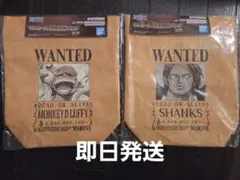 ワンピース 手配書保冷バッグ　ルフィ&シャンクス　新品