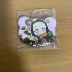 鬼滅　秋まつり　禰豆子　くま缶バッジ