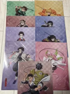 鬼滅の刃 くじ クリアファイル セット